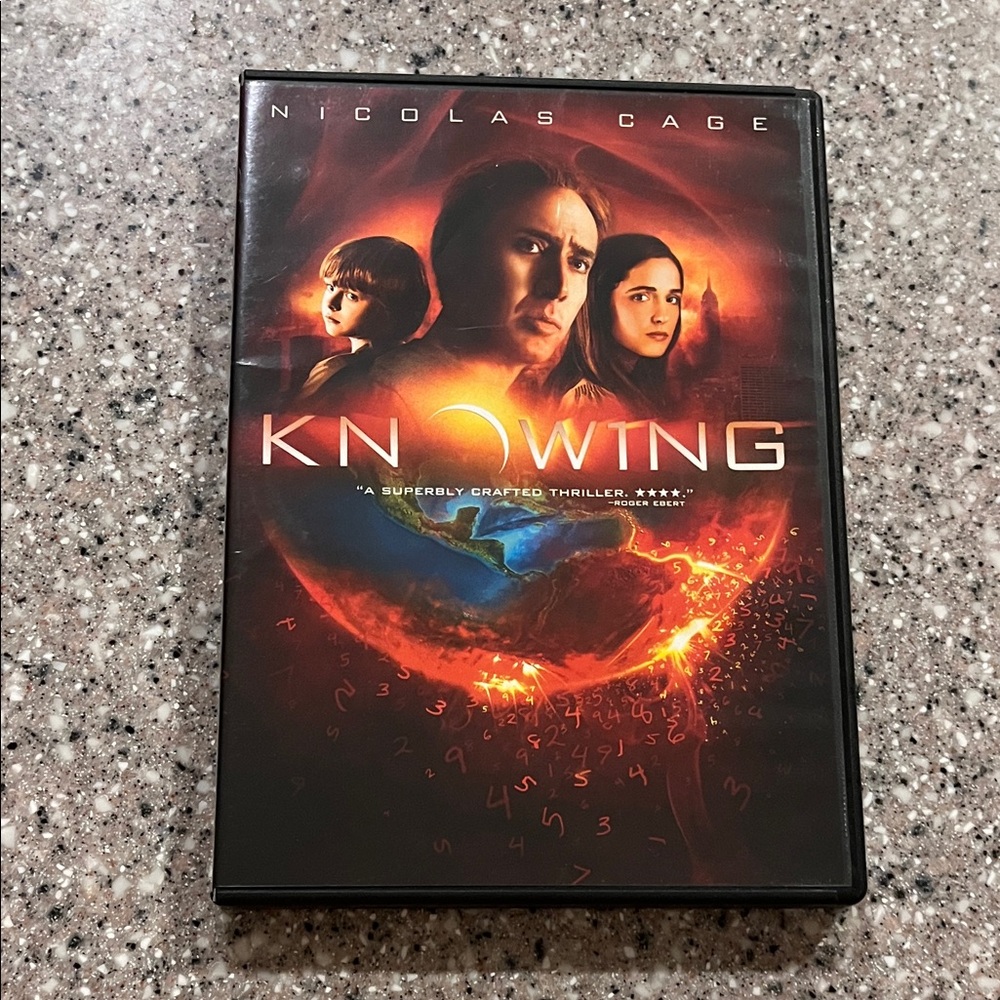 Knowing DVD - Nicholas Cage
